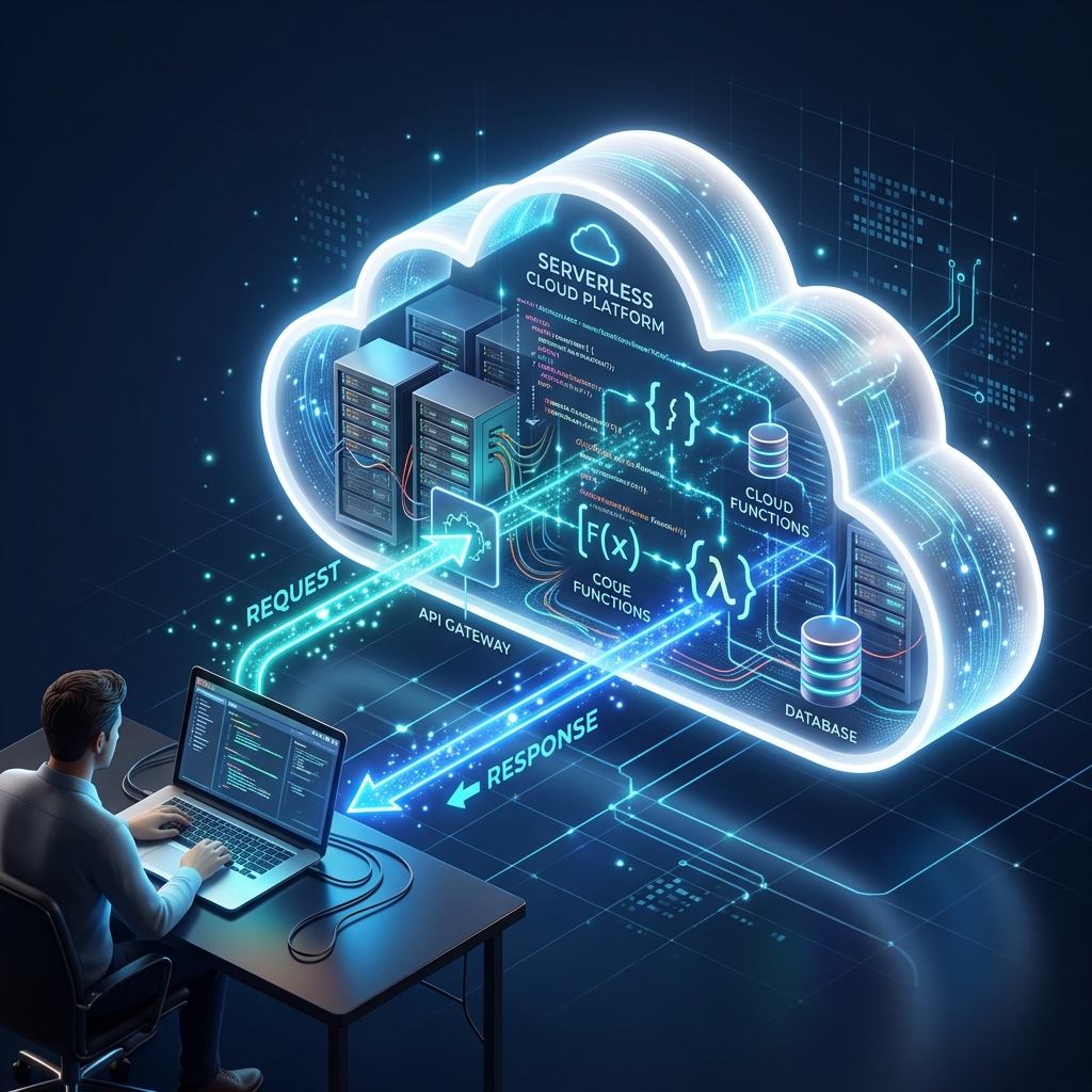 Serverless Architecture Concept